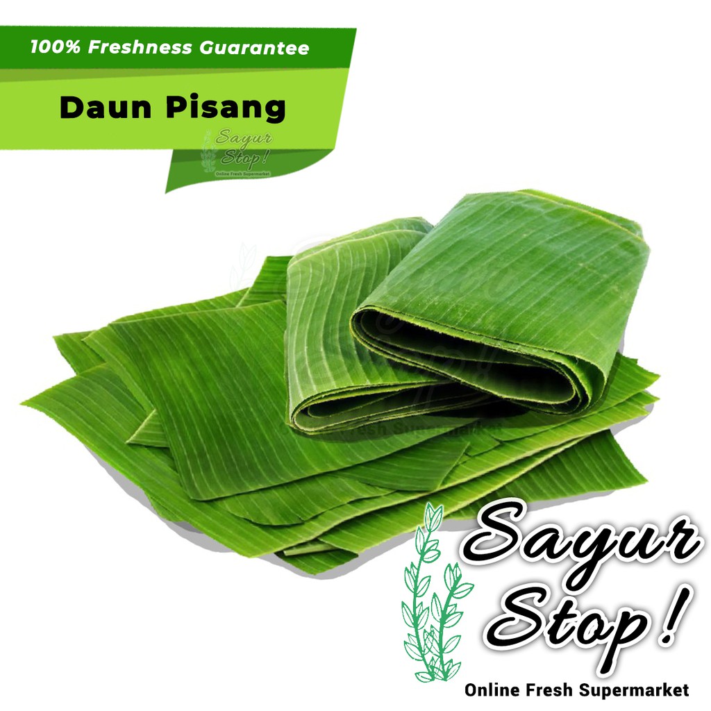 

Sayur Stop Daun Pisang 1 ikat