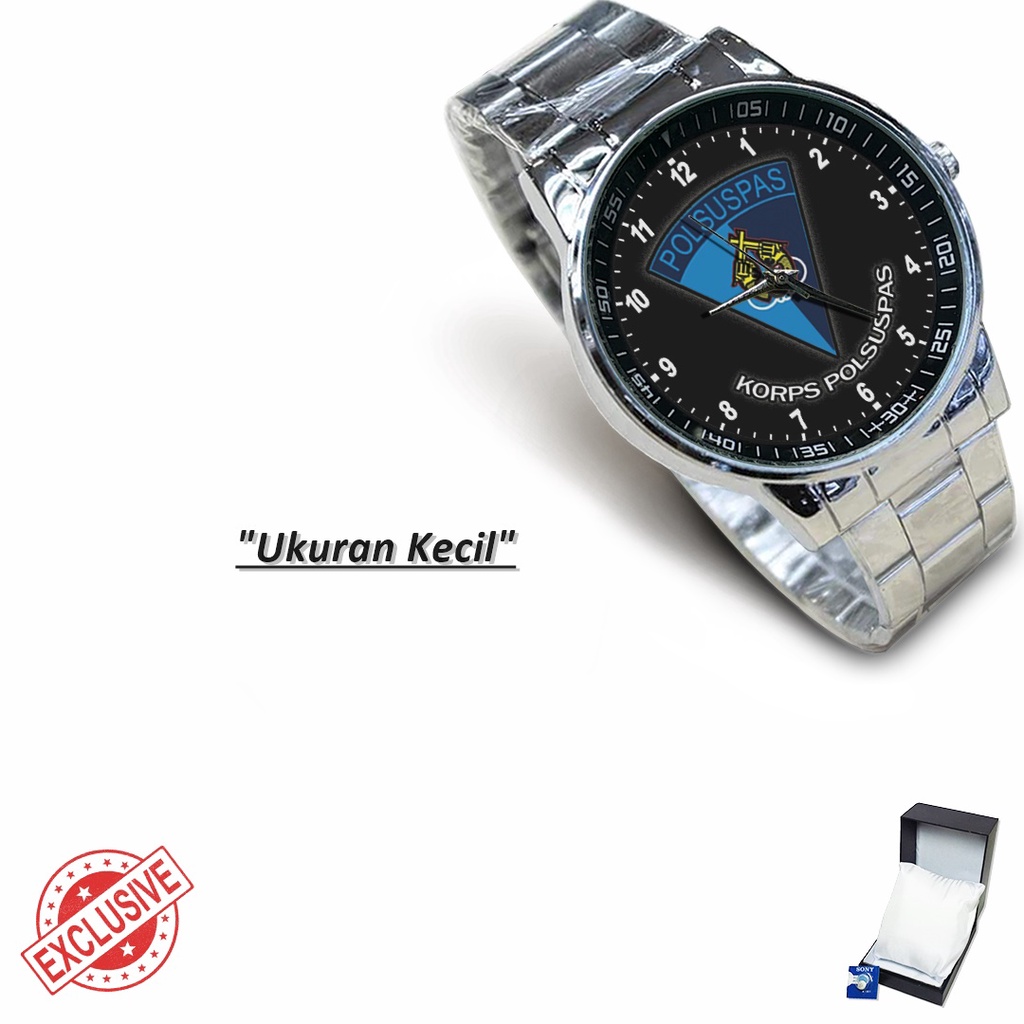 Jam Tangan Rantai Couple POLSUSPAS - 01 (Mantul)