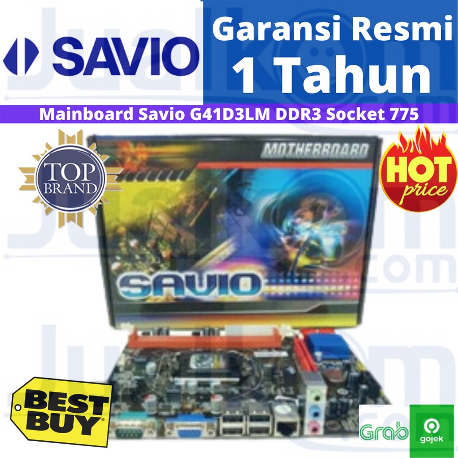 Motherboard Savio G41D3LM DDR3 Socket 775