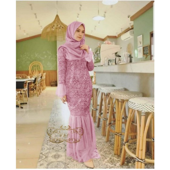 MAXI CHRISTALIA BRUKAT mF / DRESS DUYUNG BRUKAT