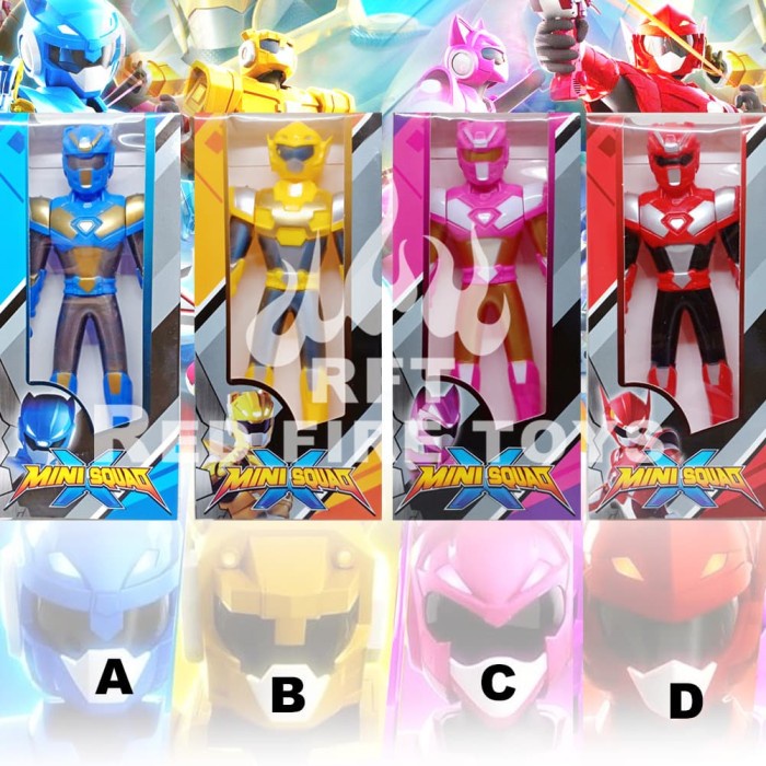 Mainan Figure Robot Mini Force Miniforce Lucy Sammy Volt Max