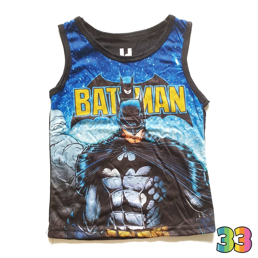 FURO Kaos Kutung Singlet Anak LakiLaki SUPERHEROES