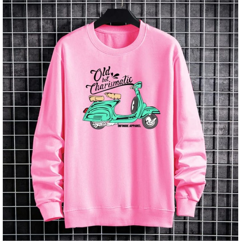 COD//DS//BAJU SWEATER OLD VESPA (M-L)