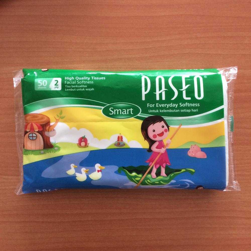 Tissue Paseo Tissue Travel Pack (isi 50 Sheet) / Tisu Paseo TravelPack (JM)