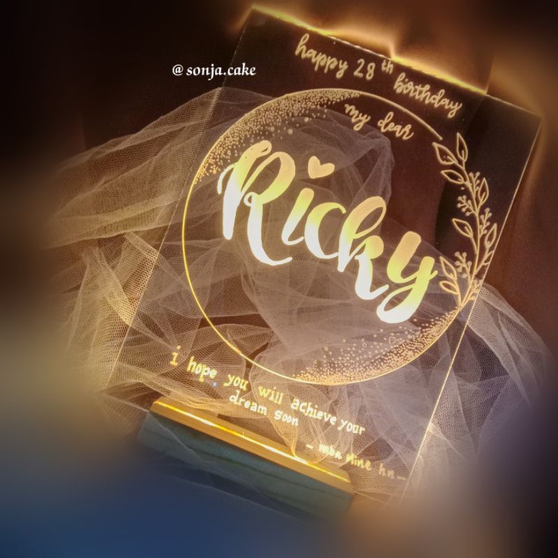 AKRILIK LED | AKRILIK CUSTOM| ACRYLIC LED | KADO UNIK | AKRILIK LETTERING | ACRYLIC CUSTOM