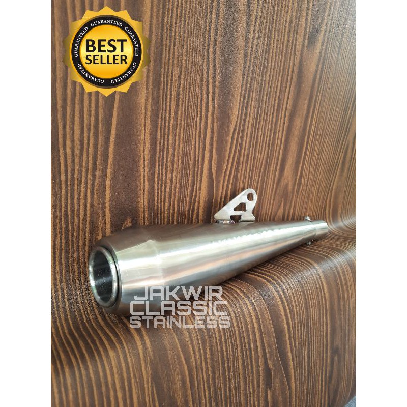 silincer knalpot motor custom japstyle bratstyle stenlis HARGA PROMOSI