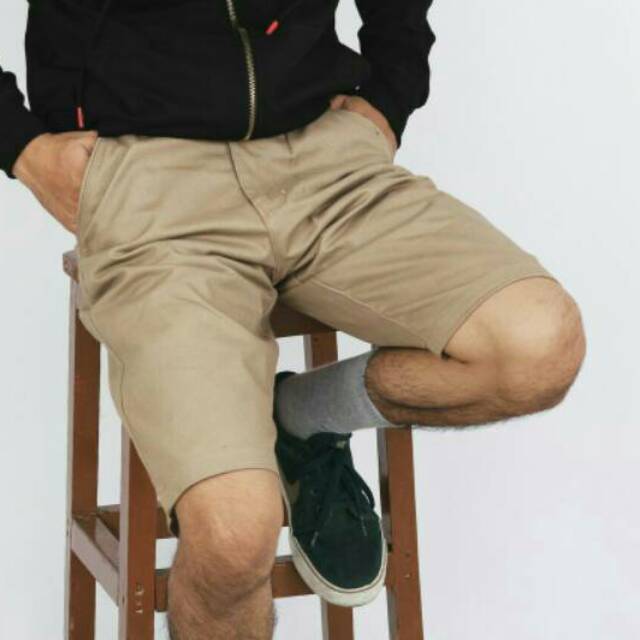 Celana Cinos Pendek Chino Cowok Keren Chinos Murah Pria CHP Size 27-38 NR_Outfit Official COD