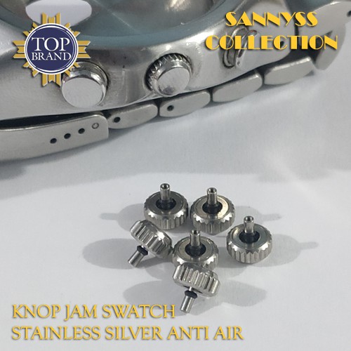 KNOP JAM SWATCH IRONY STAINLESS SILVER ANTI AIR