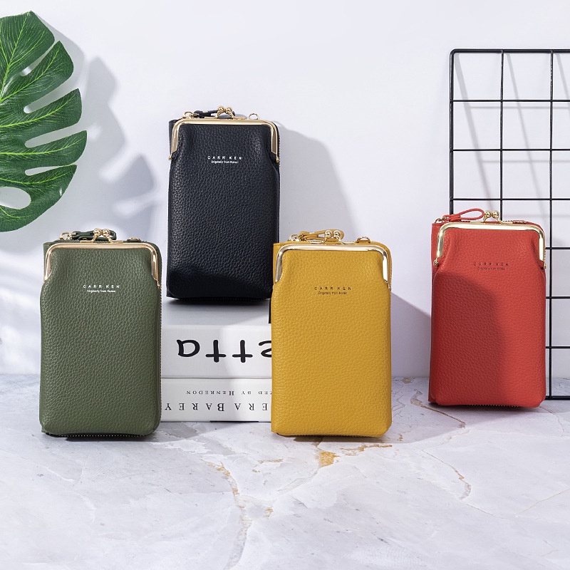 Dompet Tas Selempang Wanita Tali Panjang Dompet Handphone Style Wanita Korea