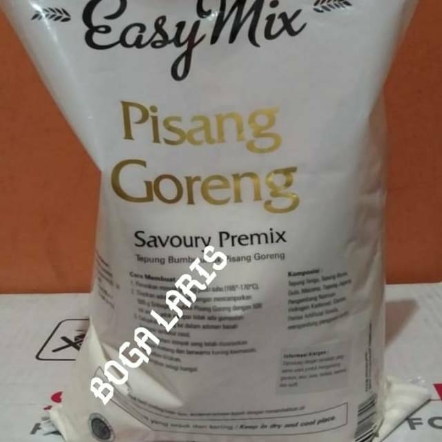 

Tepung EasyMix Sriboga pisang goreng