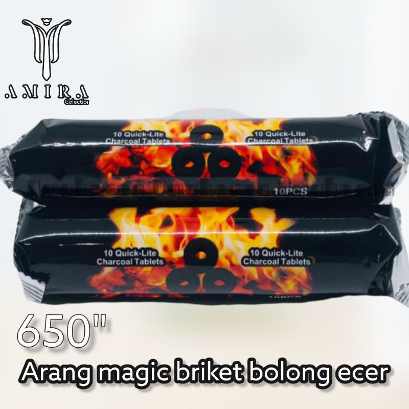 arang magic / briket termurah di jamin original dan tahan lama