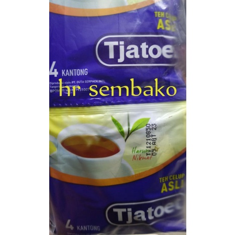 

teh celup tjatoet renceng 10 pcs