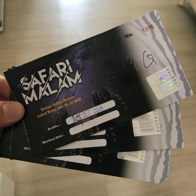 Tiket Safari Night Taman Safari Cisarua Bogor