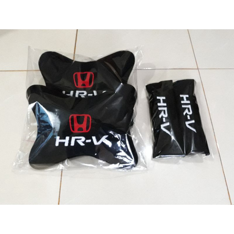(ready stock)honda HRV aksesoris interior mobil honda HRV bantal mobil HRV bantal headrest & seatbel