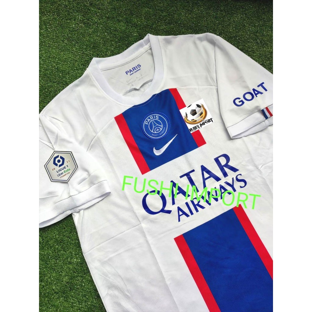 Jersey Baju Bola PSG 3rd Third Full Patch 2022 2023 Grade Ori