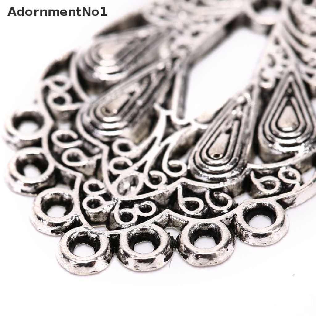 (AdornmentNo1) 20pcs / Set Liontin Bentuk Campur Gaya Vintage Warna Silver Untuk DIY Perhiasan