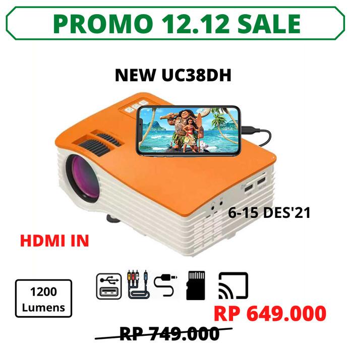 

Irled | Unic Uc38D Home Portable Led Projector 40 Ansi Lumens Mini Proyektor