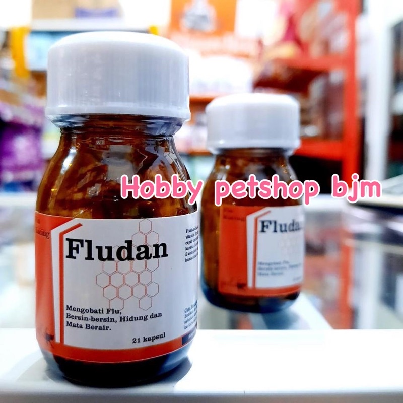 Fludan - obat kucing flu pilek batuk flu dan
