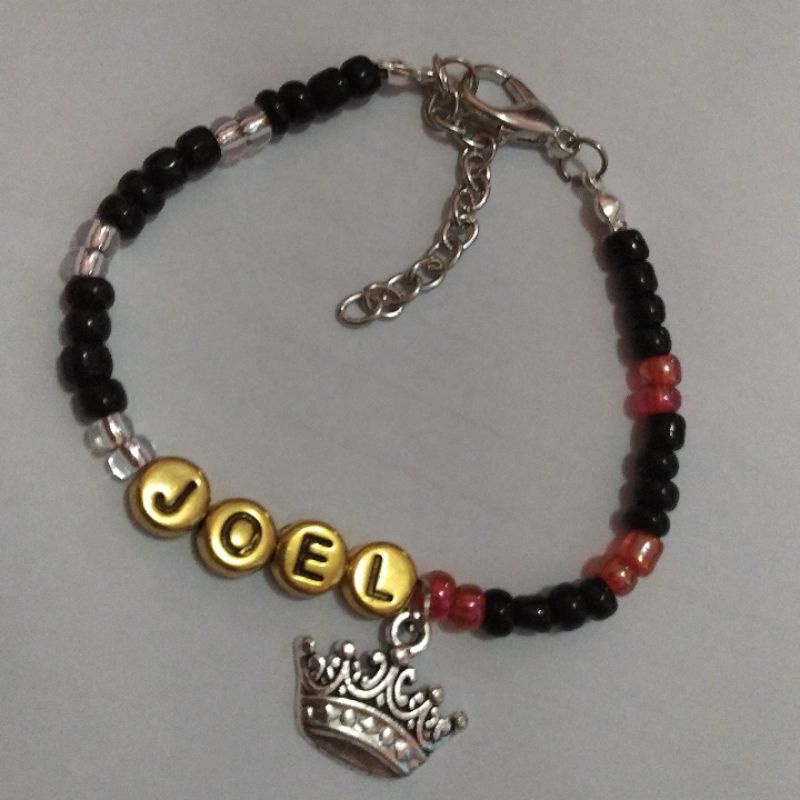Gelang Manik Custom Nama / Kpop