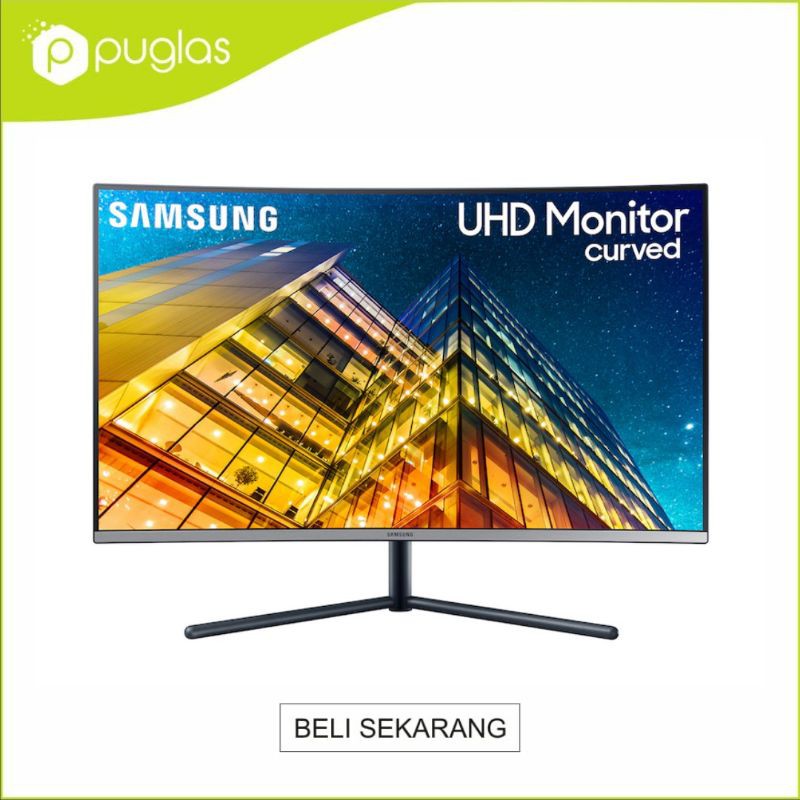 Monitor LED UHD Samsung LU32R590CW 32" Inch 4K HDMI For Komputer PC