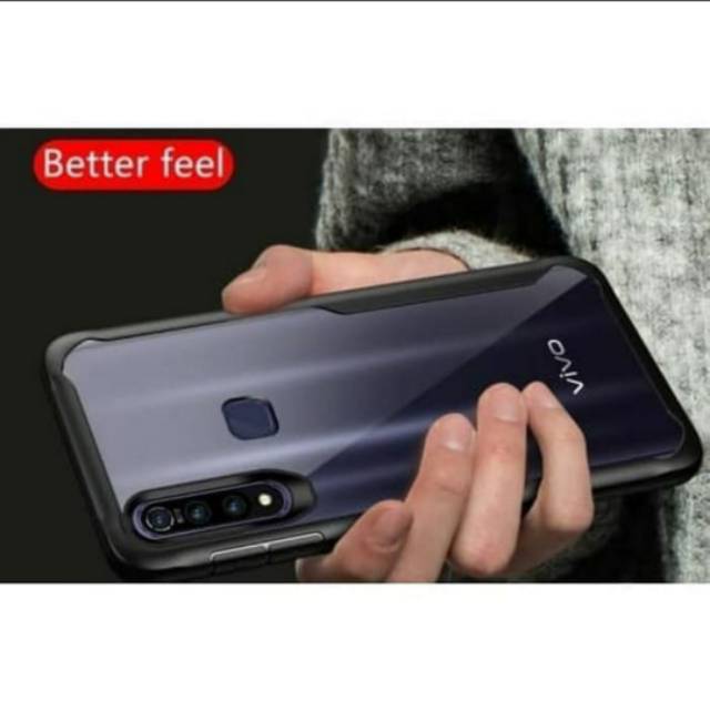 VIVO Z1 PRO CASE IPAKY BUMPER SHIELD APROLINK SOFT CASE HANDPHONE