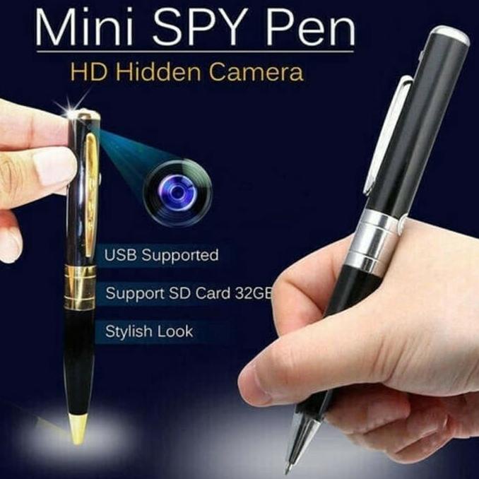 Perekam Suara Bentuk Pena Digital 10 Jam 192Kbps Voice Recorder Spy