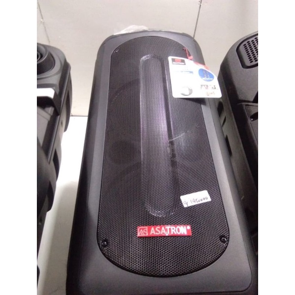 SPEAKER PORTABLE AKTIF ASATRON HIPHOP HIP HOP Hip-hop 2x8 inch Wireless