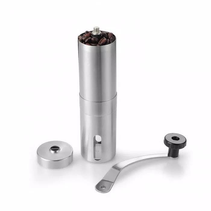 Manual Coffee Grinder Stainless / Gilingan Kopi Manual / Ceramic Burr