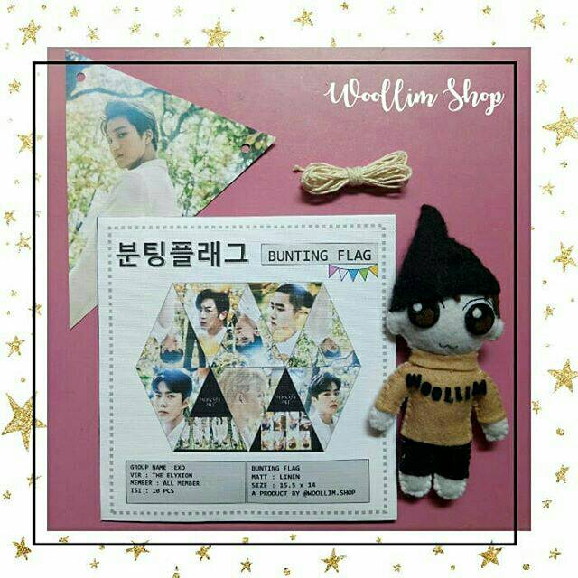 Bunting Flag EXO - The Elyxion Ver