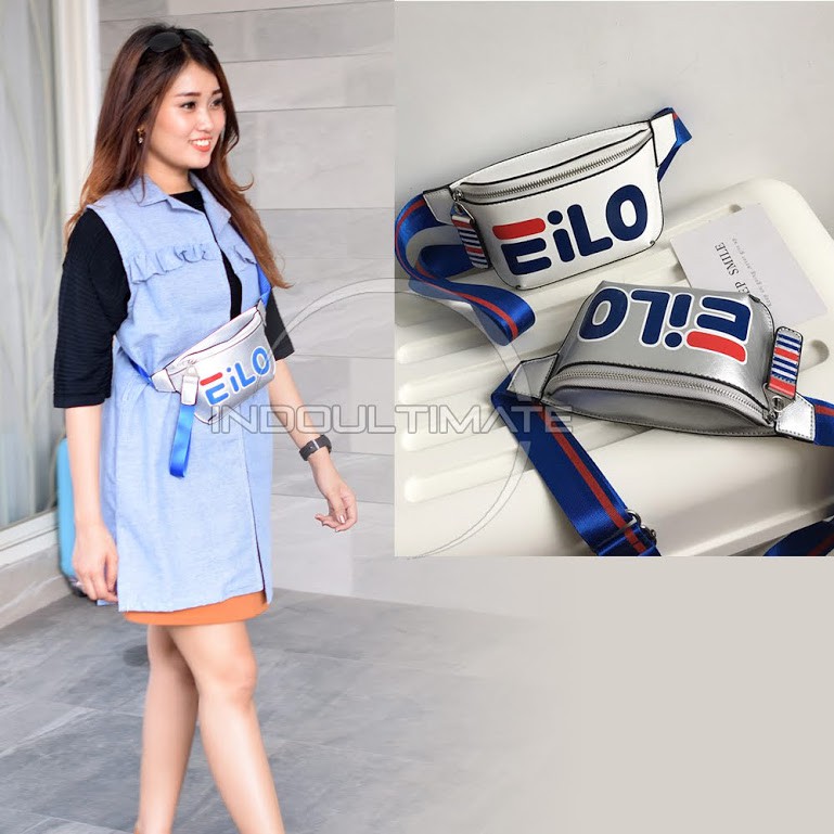 EILO Tas Selempang Import Waist Bag Wanita Sling Bag Wanita Tas Fashion Wanita Tas Pinggang LL-041