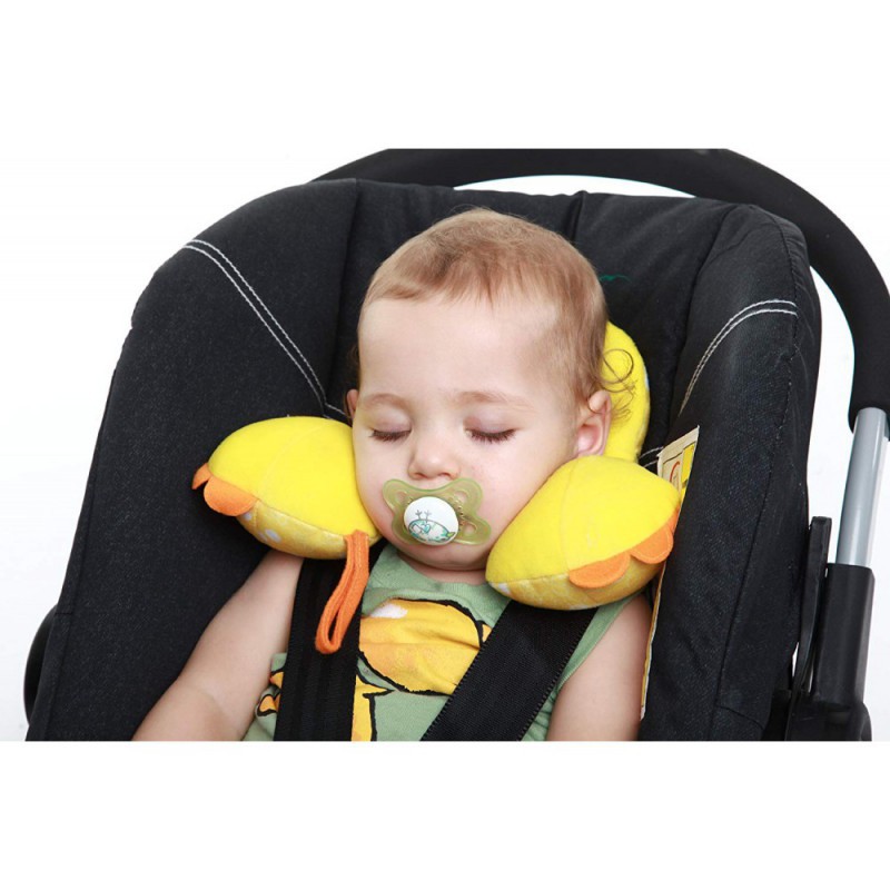 Benbat Infant Head &amp; Neck Support Bantal Stroller Bayi 0-12M - Tersedia Pilihan Motif