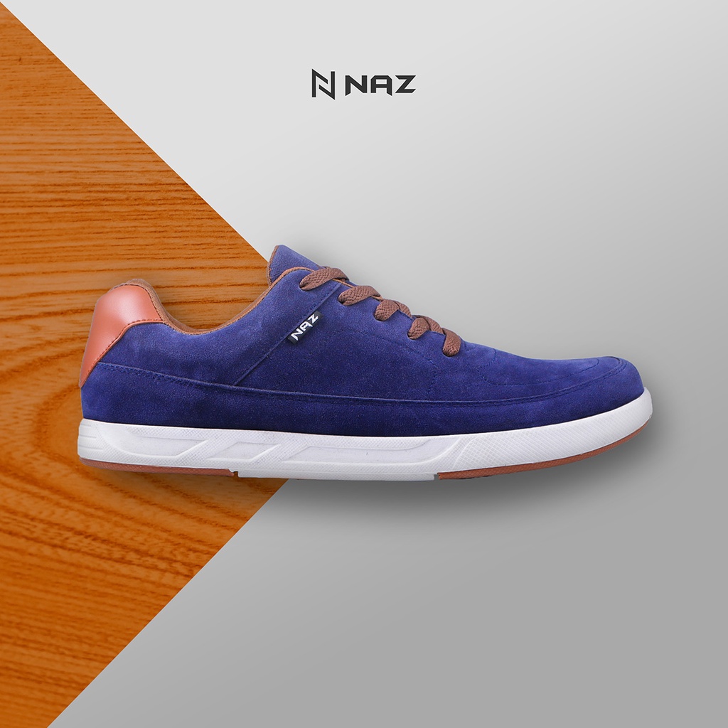 BARDLOF NAZ - Sepatu Sneakers Suede Pria Casual Premium Original