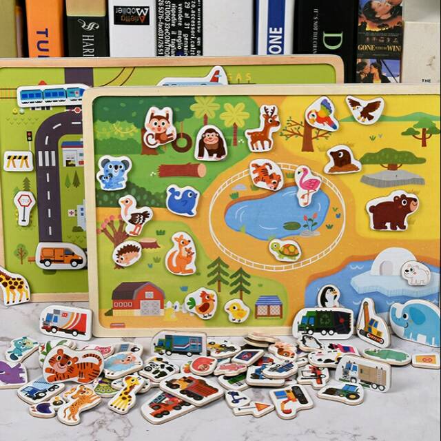 MAINAN EDUKASI PAPAN MAGNETIC / BOARD MAGNETIC