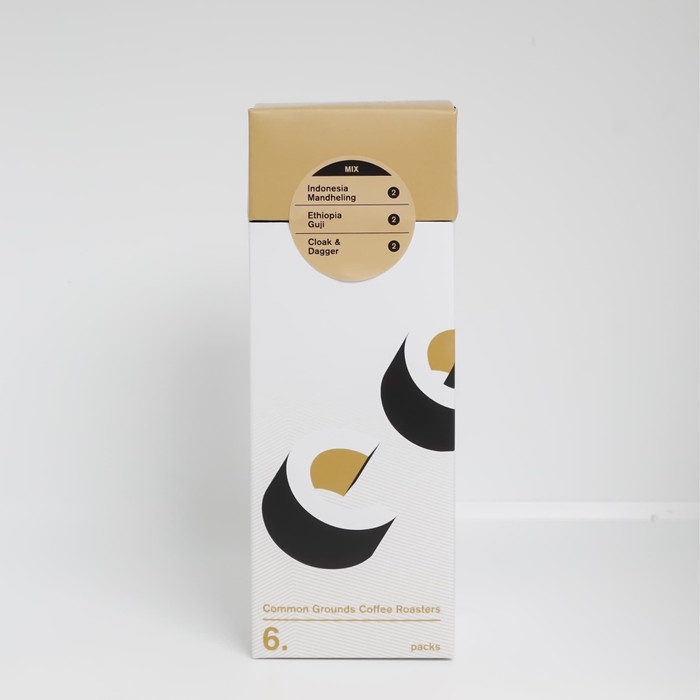

H2J021 Common Grounds Instant Coffee: Mix 3 In 1 Hyh1Yjj