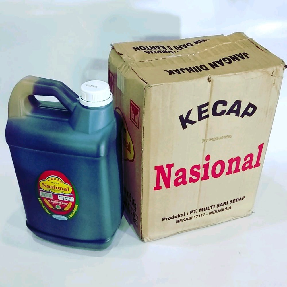 

KECAP NASIONAL 6 KG JERIGEN KHUSUS GRAB - GOSEND - COD AN