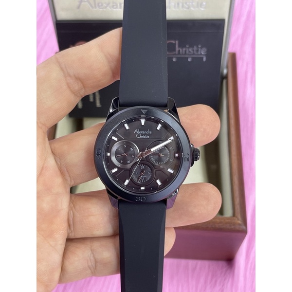 alexandre christie 2967bf wanita black karet