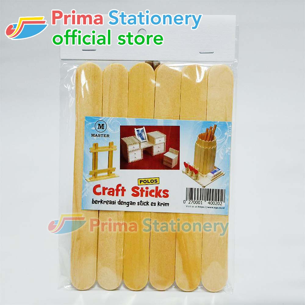 

Master Craft Stick Es Krim Jumbo Polos/12