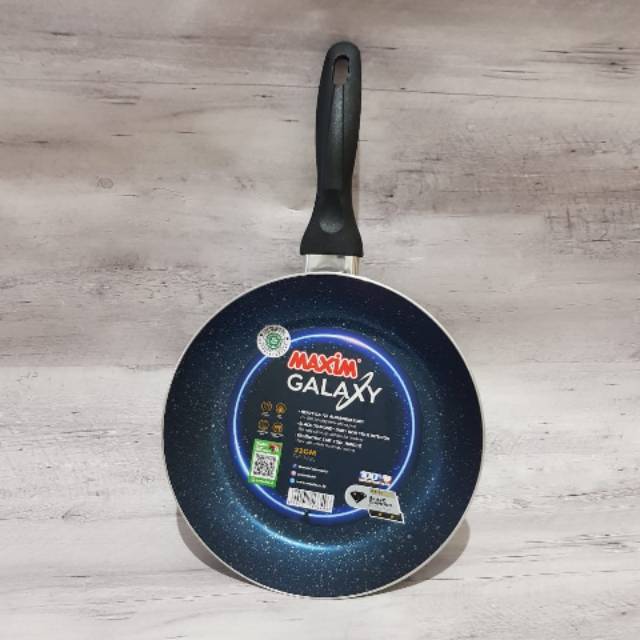 MAXIM GALAXY 22 CM FRYPAN/ TEFLON MAXIM GALAXY ANTI LENGKET 22 CM/PENGGORENGAN ANTI LENGKET