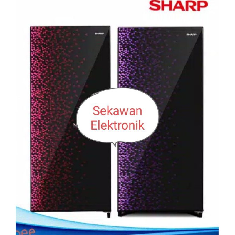 KULKAS 1 PINTU SHARP SJX 165/SJX165MG BANDUNG