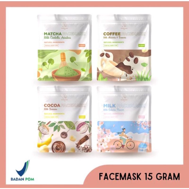 [DISTRI RESMI] Masker wajah organik thisnaturel 15gram / natural face mask BPOM