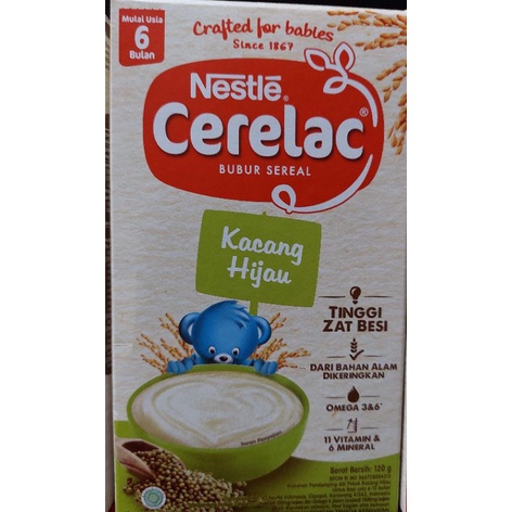 Nestle Cerelac bubur sereal 120gr