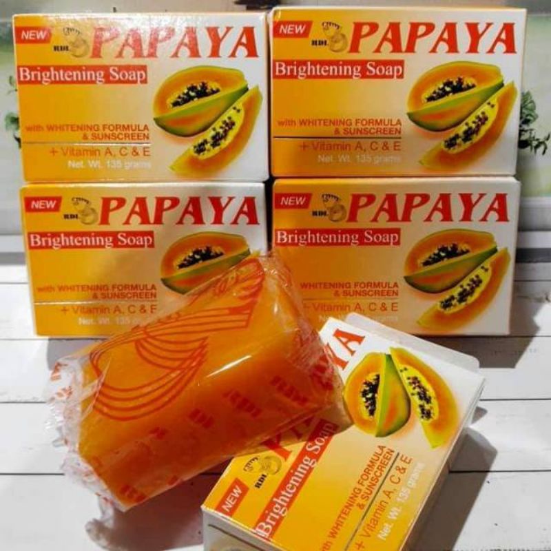 (PROMO) SABUN PAPAYA ASLI PHILIPINA {ASLI ORIGINAL} 135GR