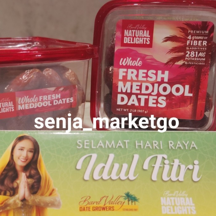 

Kurma Terbaru - Natural Delights Whole Fresh Kurma Medjol Usa 907Gr