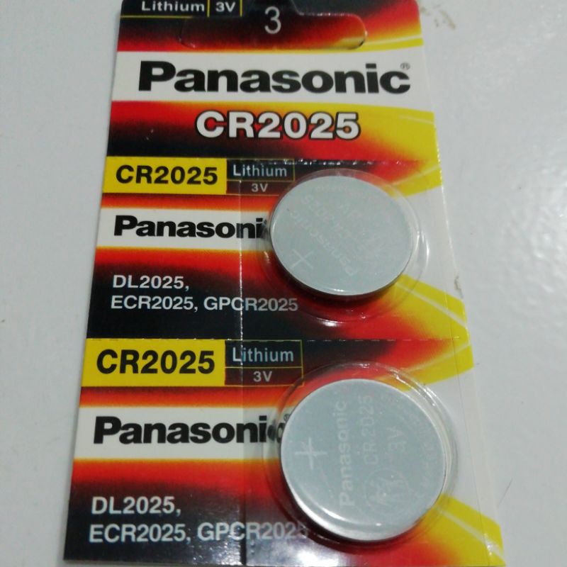 BATTERY BATREI JAM TANGAN PANASONIC CR2025 BATREY JAM PANASONIC CR2025