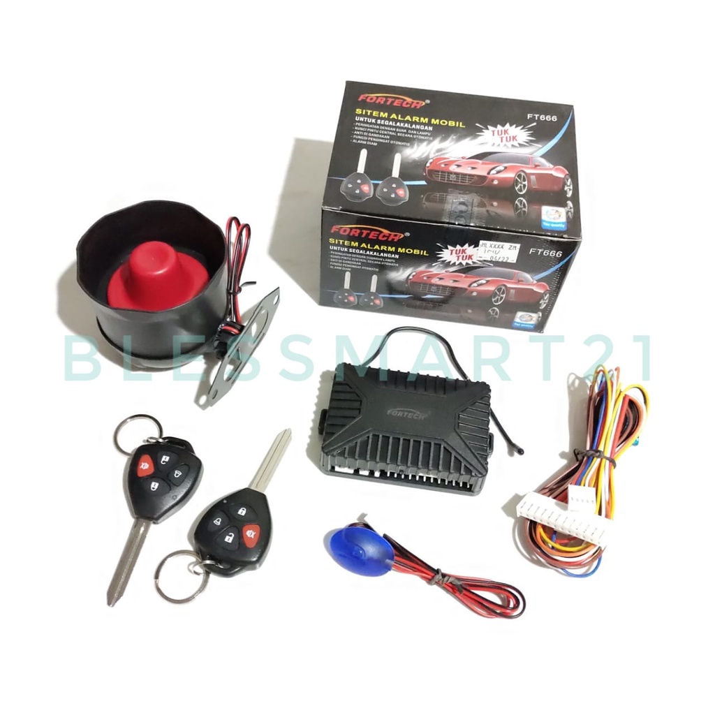 ALARM REMOT MOBIL MODEL KUNCI INNOVA LAMA FORTECH/ALARM FORTECH KUNCI INNOVA OLD
