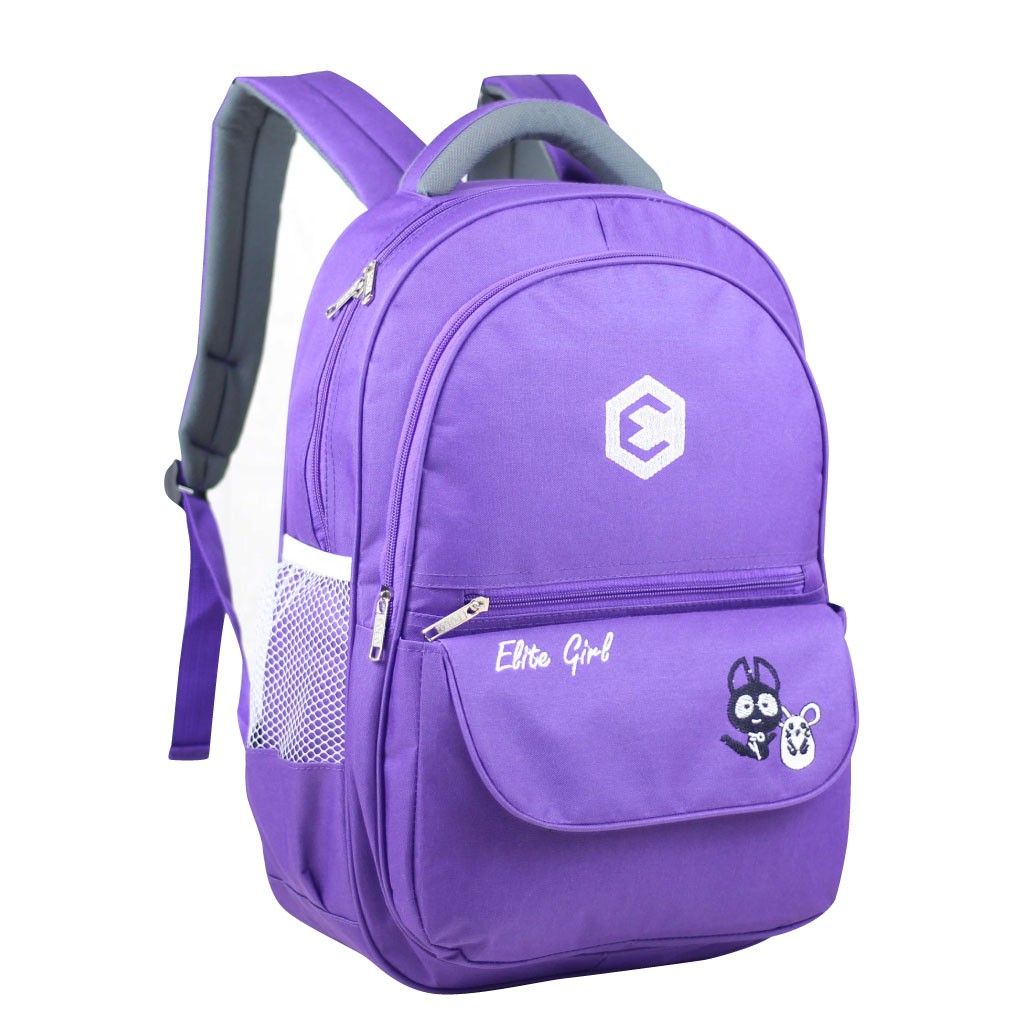 Tas Punggung Distro Elite Anak Cewek SMP SMA Ransel Gendong Perempuan Remaja Backpack Multifungsi