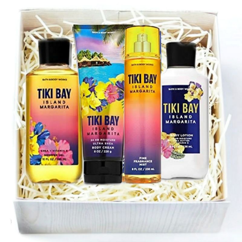 BATH AND BODY WORKS BBW TIKI BAY ISLAND MARGARITA SERIES MIST LOTION SHOWER GEL BODY CREAM HAND CREAM SHOWER GEL BODY CREAM LOTION MIST WASH WALLFLOWER ROOMSPRAY SCENTPORTABLE GENTLE GEL DEEP CLEANSING GENTLE FOAMING CREAMY LUXE