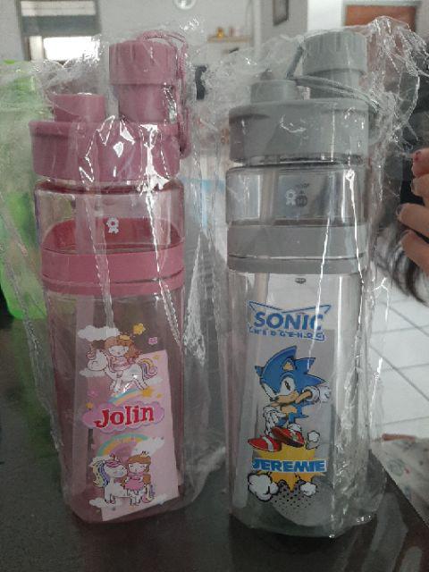 Botol Minum Anak Kostum Printing - Unicorn Chibi