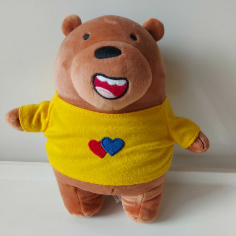 Boneka Grizzly Bear Beruang Cokelat