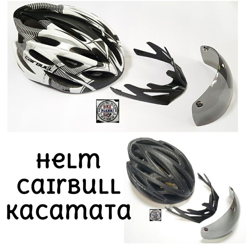 Helm Cairbull Kacamata